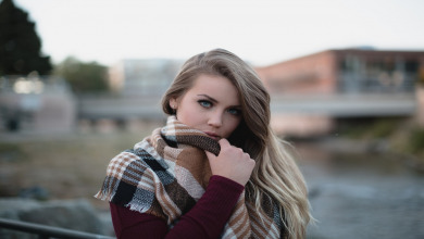 Женский шарф — стильный аксессуар